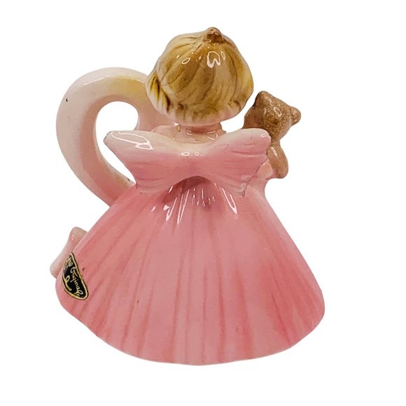 Vintage Josef Original 2 Yr Old Birthday Cake Topper Second Year Figurine Angel - Picture 10 of 12